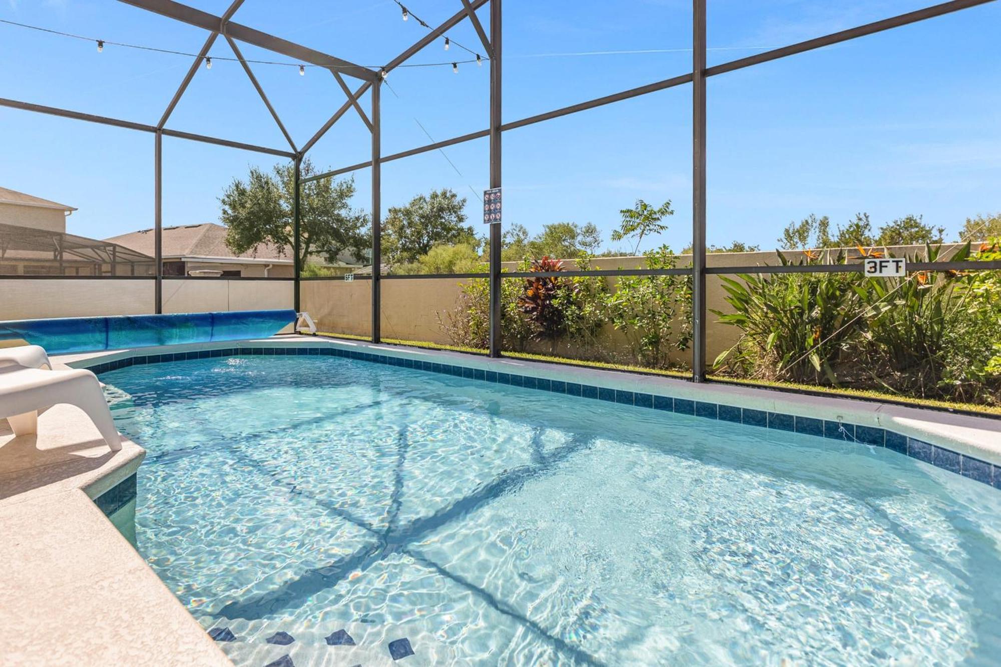 Luxury 4Br Home - Private Pool Bbq - Near Disney Kissimmee Exterior photo