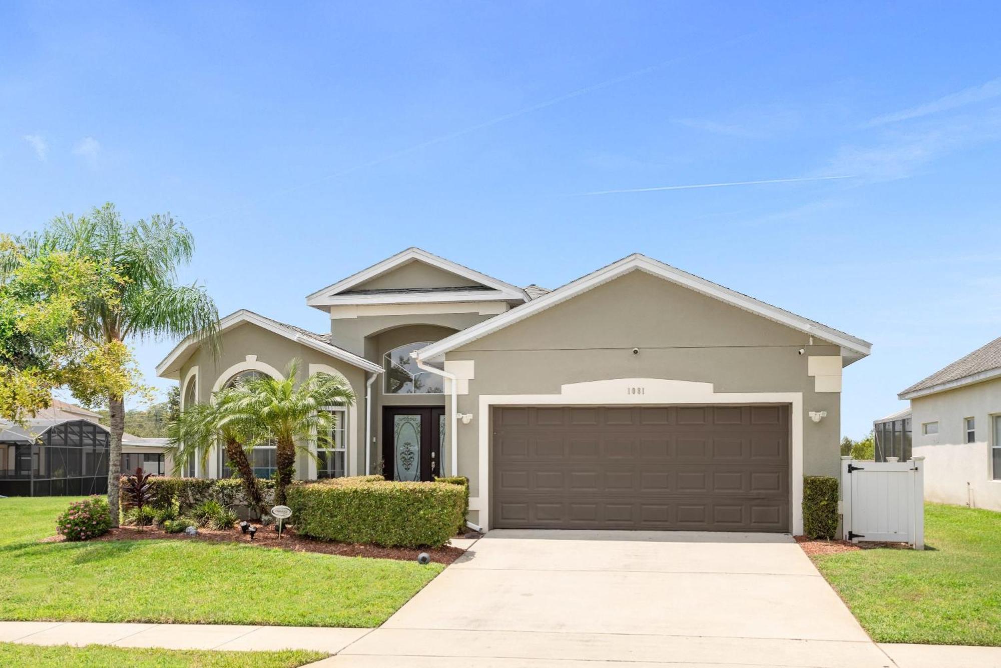 Luxury 4Br Home - Private Pool Bbq - Near Disney Kissimmee Exterior photo