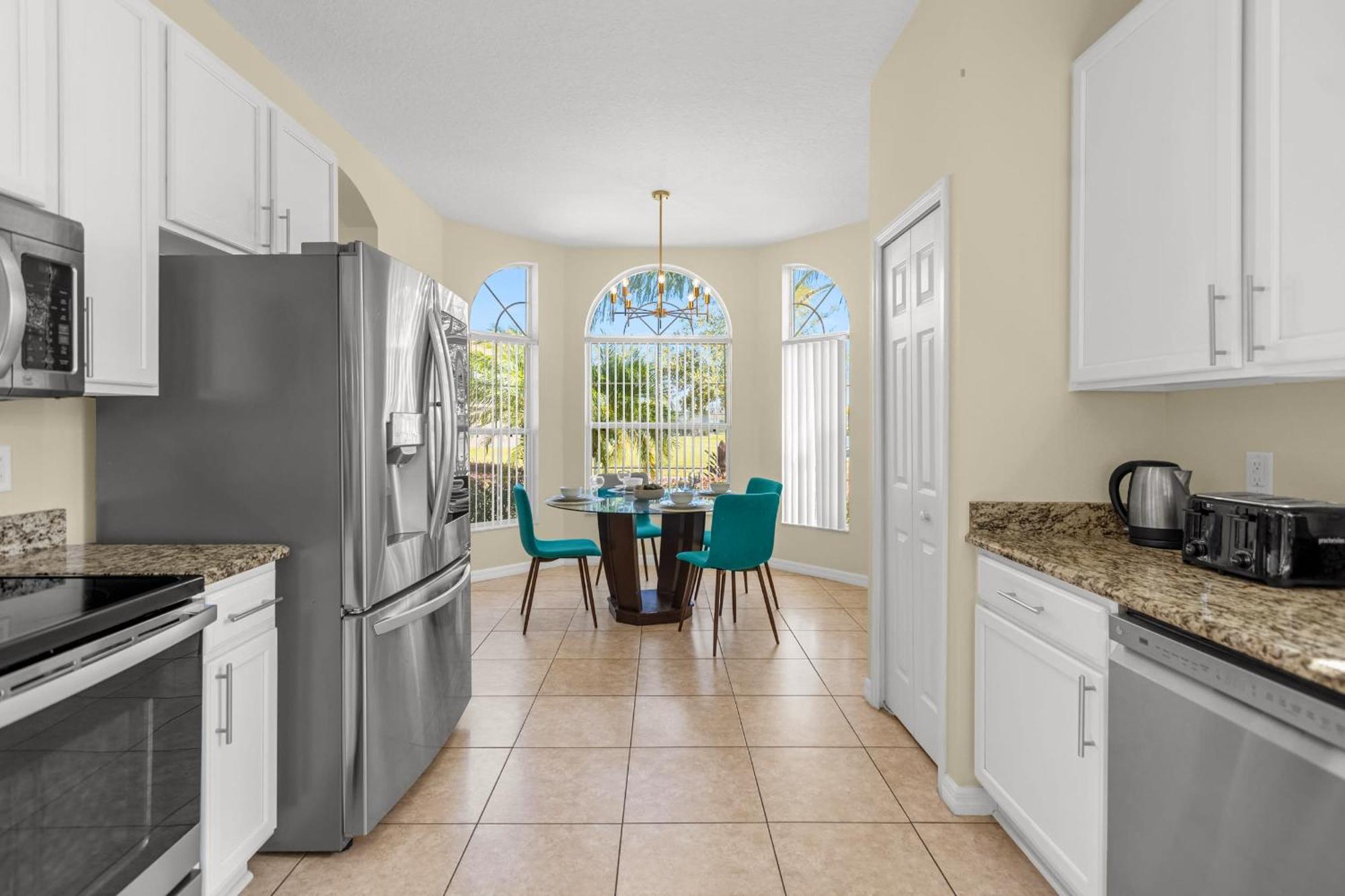 Luxury 4Br Home - Private Pool Bbq - Near Disney Kissimmee Exterior photo